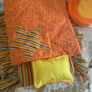 Maplelea Alexi bedding and Bean Bag chair